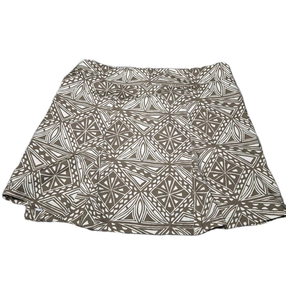 Rip Skirt Hawaii Womens Medium Tribal Geometric Mini Skirt Beach Resort Vacation